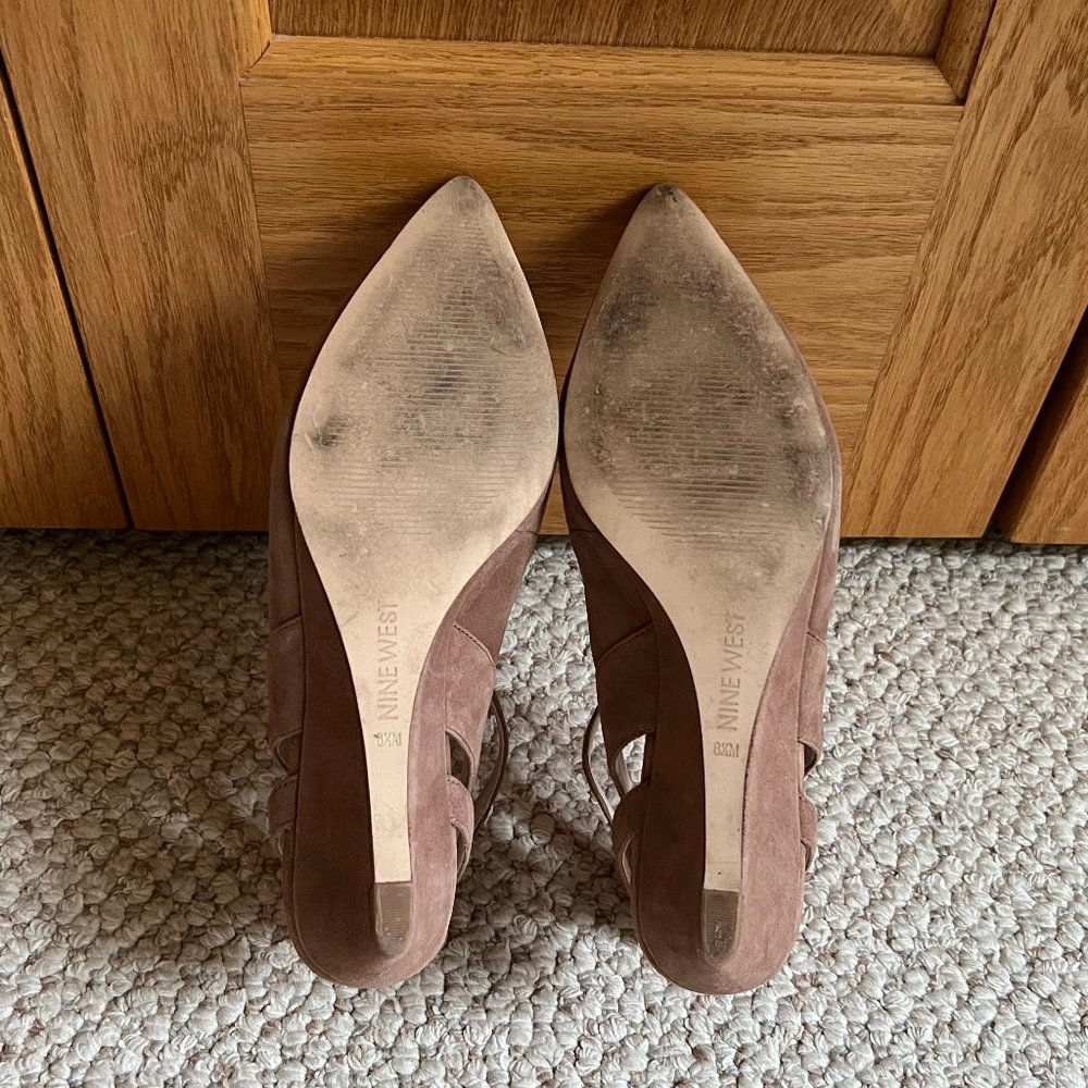 NINE WEST - Esmme Suede Wedge - Excellent Condition - Picture 9 of 13